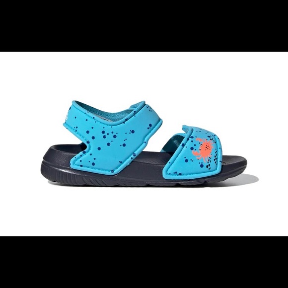 NWT KIDS ADIDAS ALTASWIM BLUE SANDALS - Picture 2 of 6